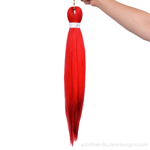 wholesale cheap pre stretched hair jumbo extensions synthetic private label ez braid crochet braiding hair
